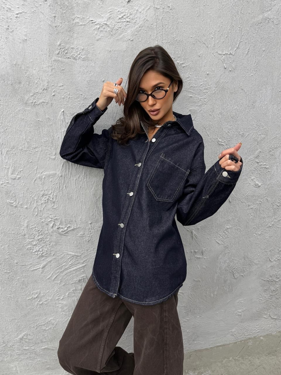 рубашка джинсовая женская,джинсовая рубашка,рубашка женская,черная джинсовая рубашка женская оверсайз,рубашка джинсовая оверсайз