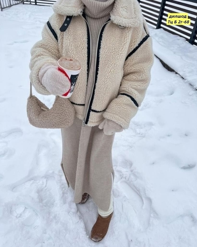 дубленка оверсайз,куртка из искусственного меха,стильная дубленка,дубленка авиатор оверсайз,пальто плюшевое
