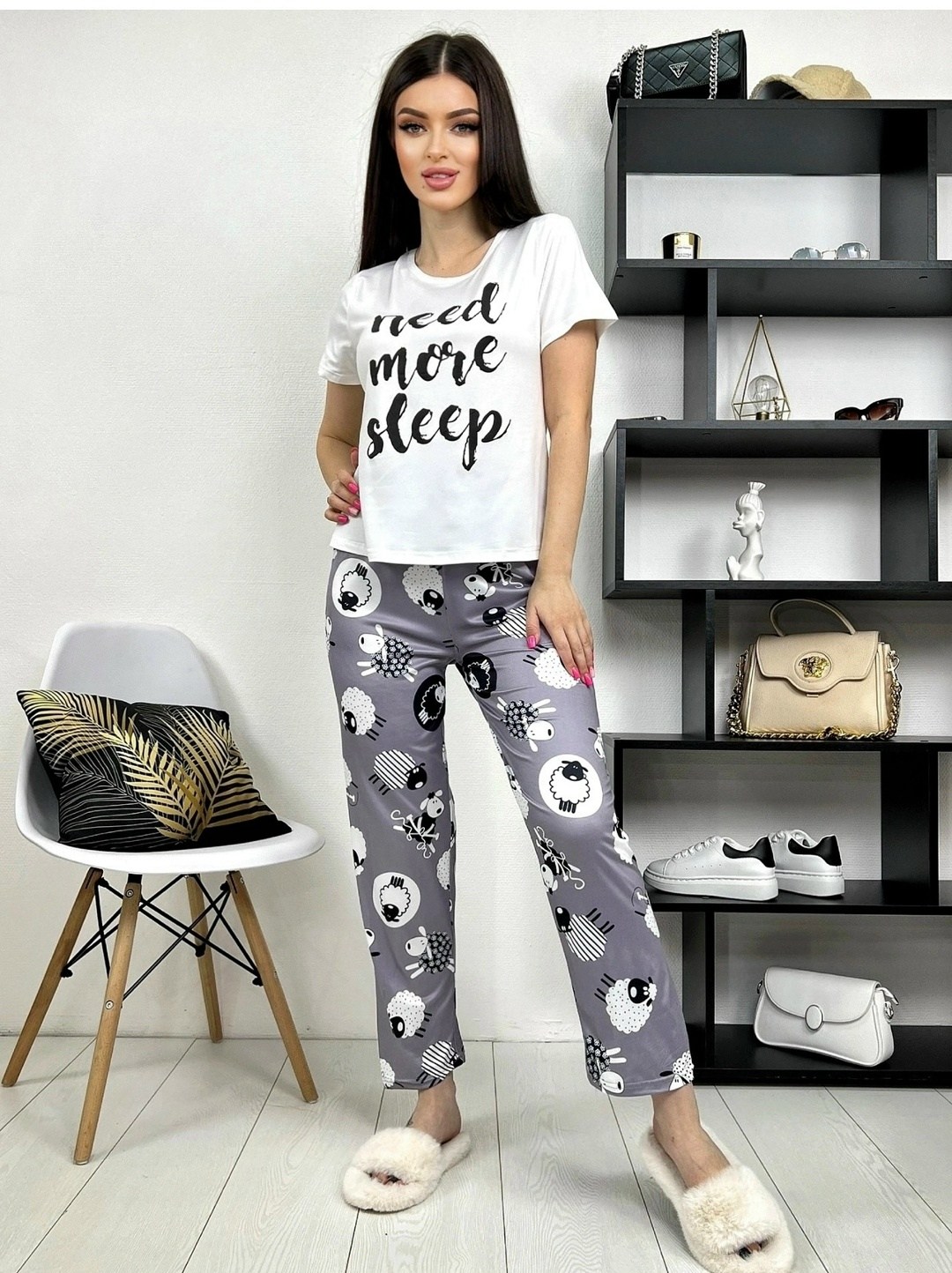 женская пижама с брюками,пижамы женски,комплект пижама,домашний костюм пижама,пижама с брюками