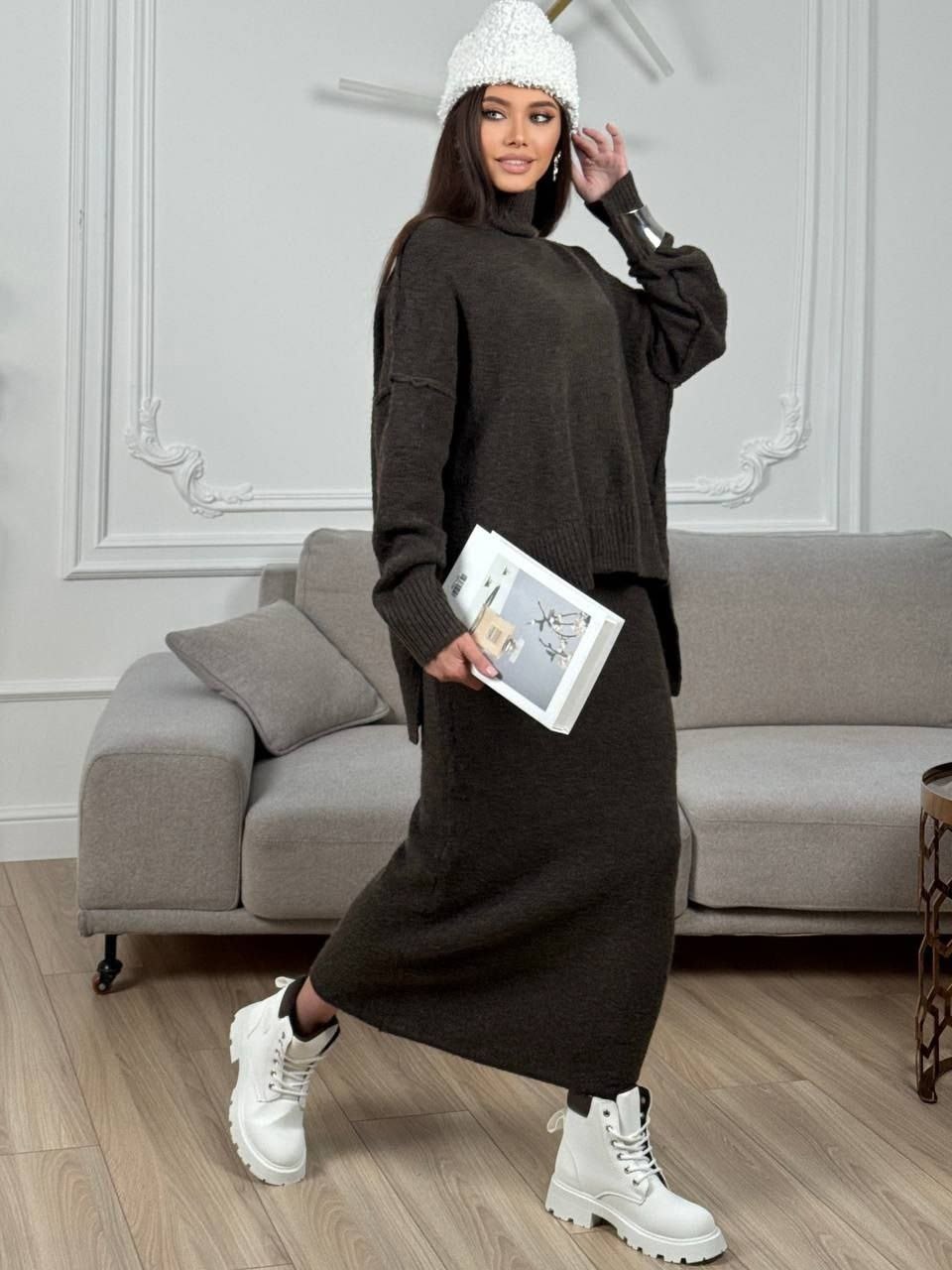 вязаный костюм с юбкой,трикотажные костюмы с юбкой,трикотажный костюм с юбкой женский,трикотажные костюмы,вязаные костюмы