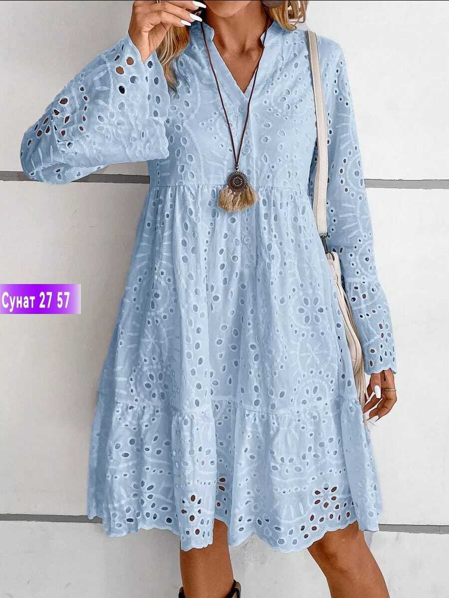 платье хлопок,платье женская,платье модное,кружевные платья,ажурные платья