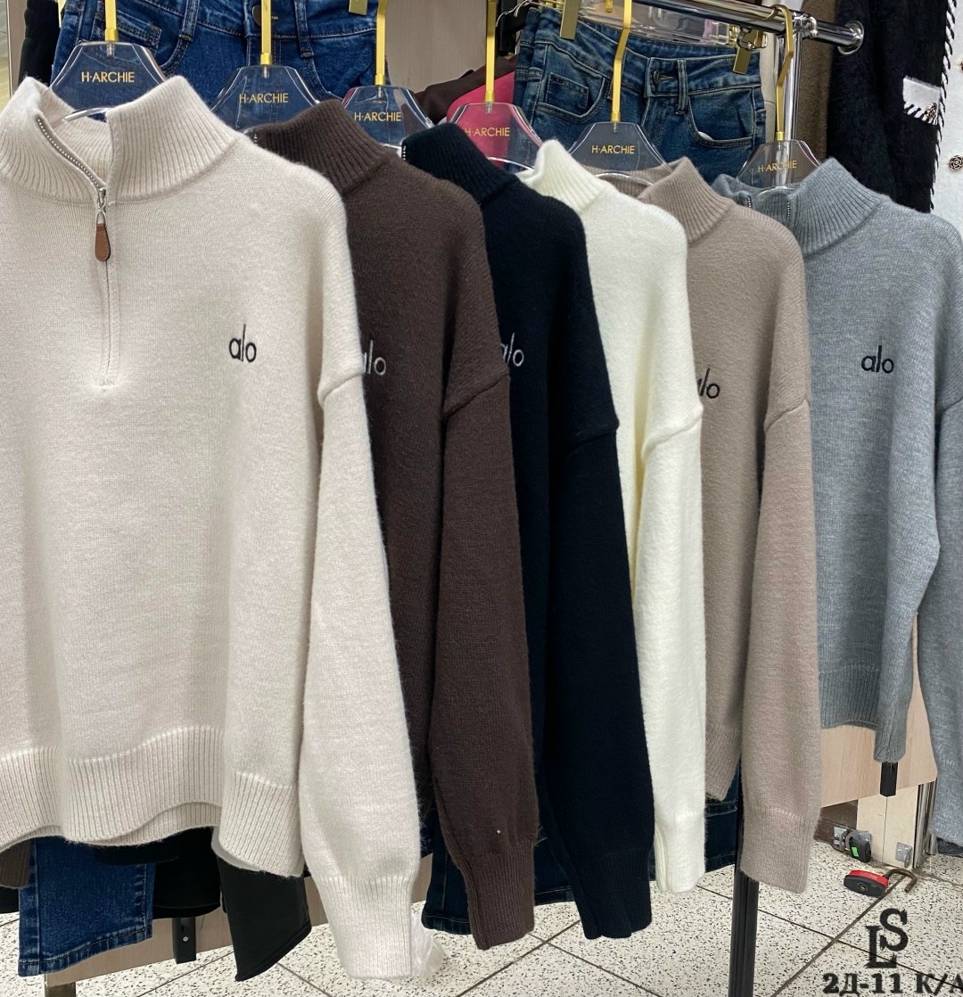 женский свитер,кофта женская,свитер с замком,свитер с высоким воротом,джемпера женские