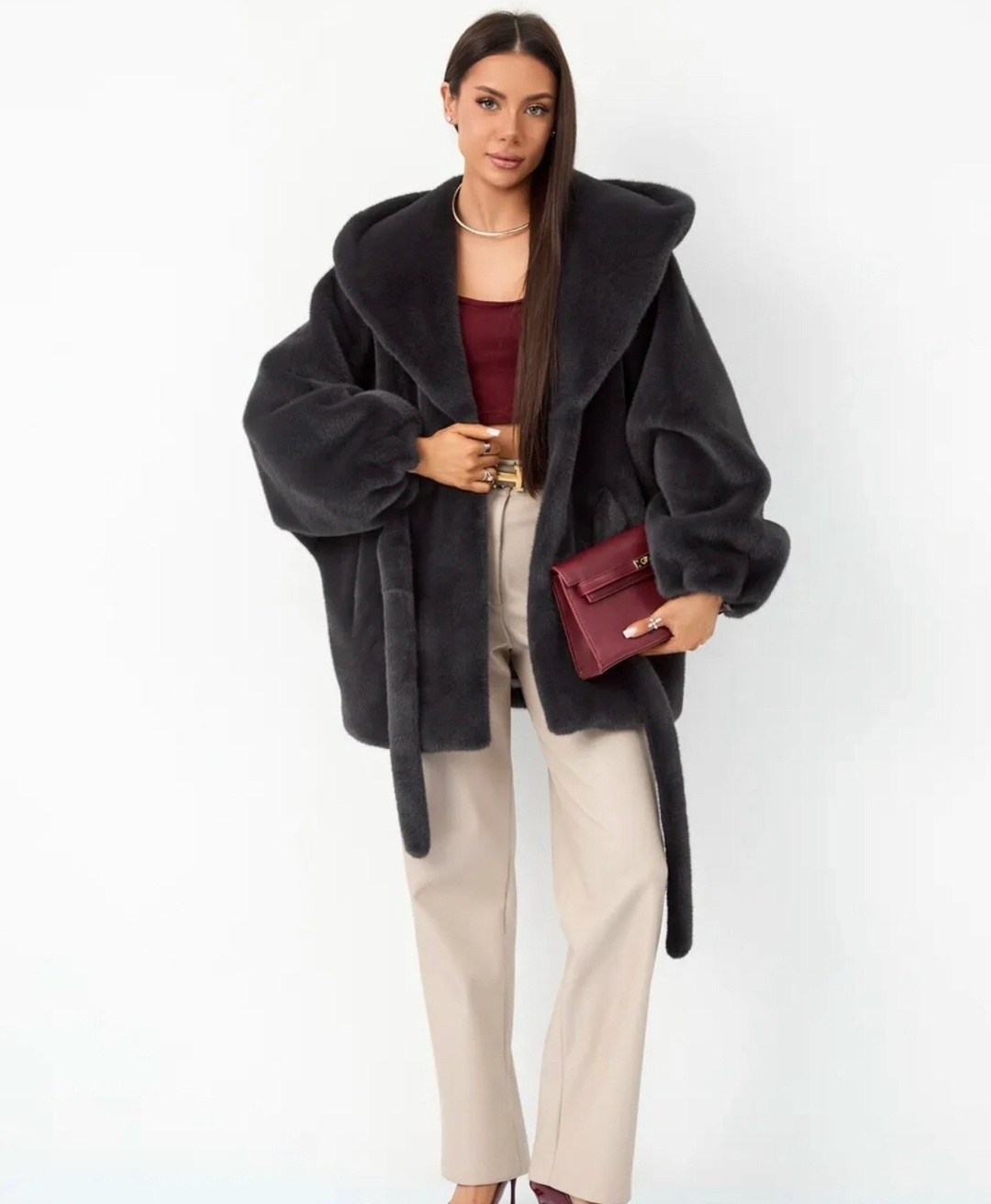 шуба искусственная,шуба искусственная из экомеха под норку,женская норковая шуба,шуба из экомеха,шубка