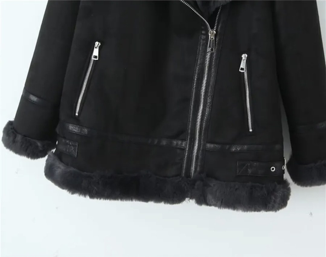 дубленка женская авиатор,дубленка женская,дубленка косуха авиатор женская,черная дубленка,дубленка авиатор зара