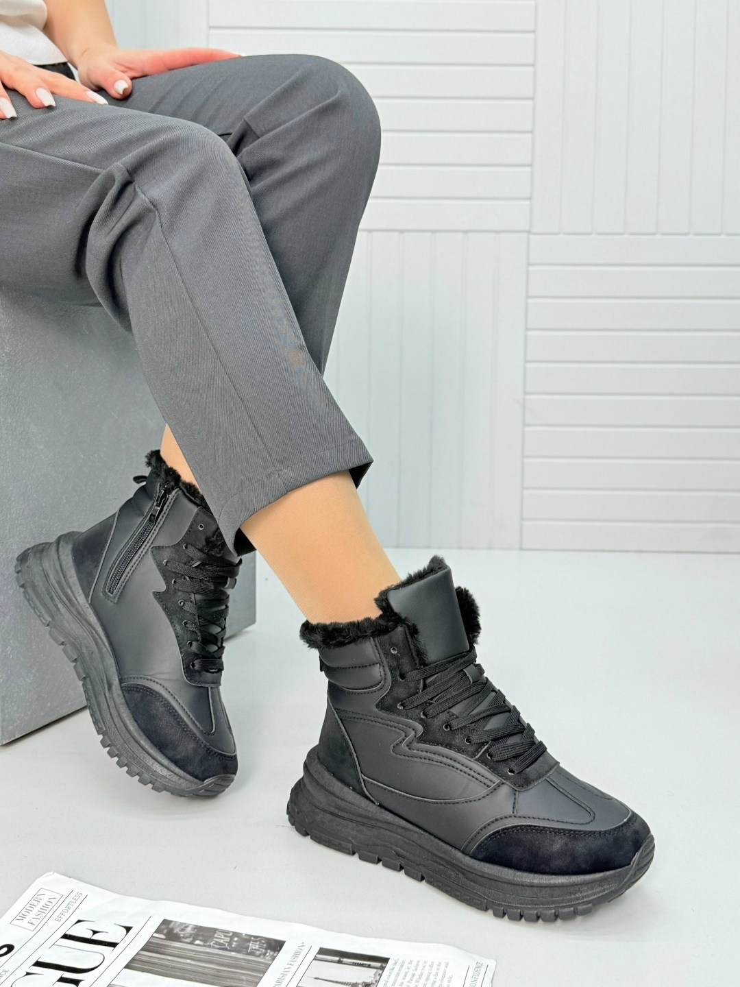 ,женские кроссовки,зимние кроссовки женские,теплые кроссовки,кроссовки зимнее