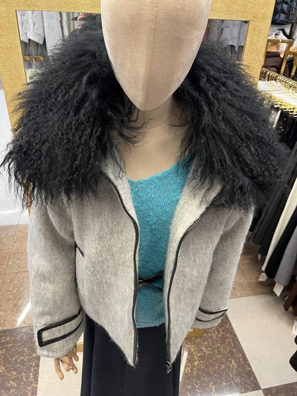 куртка из искусственного меха,куртка из искусственного меха женская,меховая куртка,меховая куртка женская,модная женская куртка