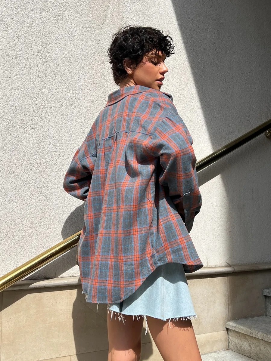 женская рубашка в клетку,клетчатая рубашка женская,рубашка в клетку,женская рубашка,рубашка в клетку женская оверсайз