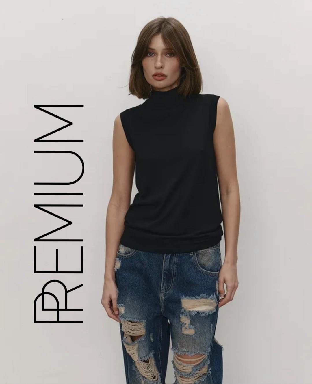 топ женский,базовые модели,трикотаж,футболки женская,топ под пиджак в рубчик annemore