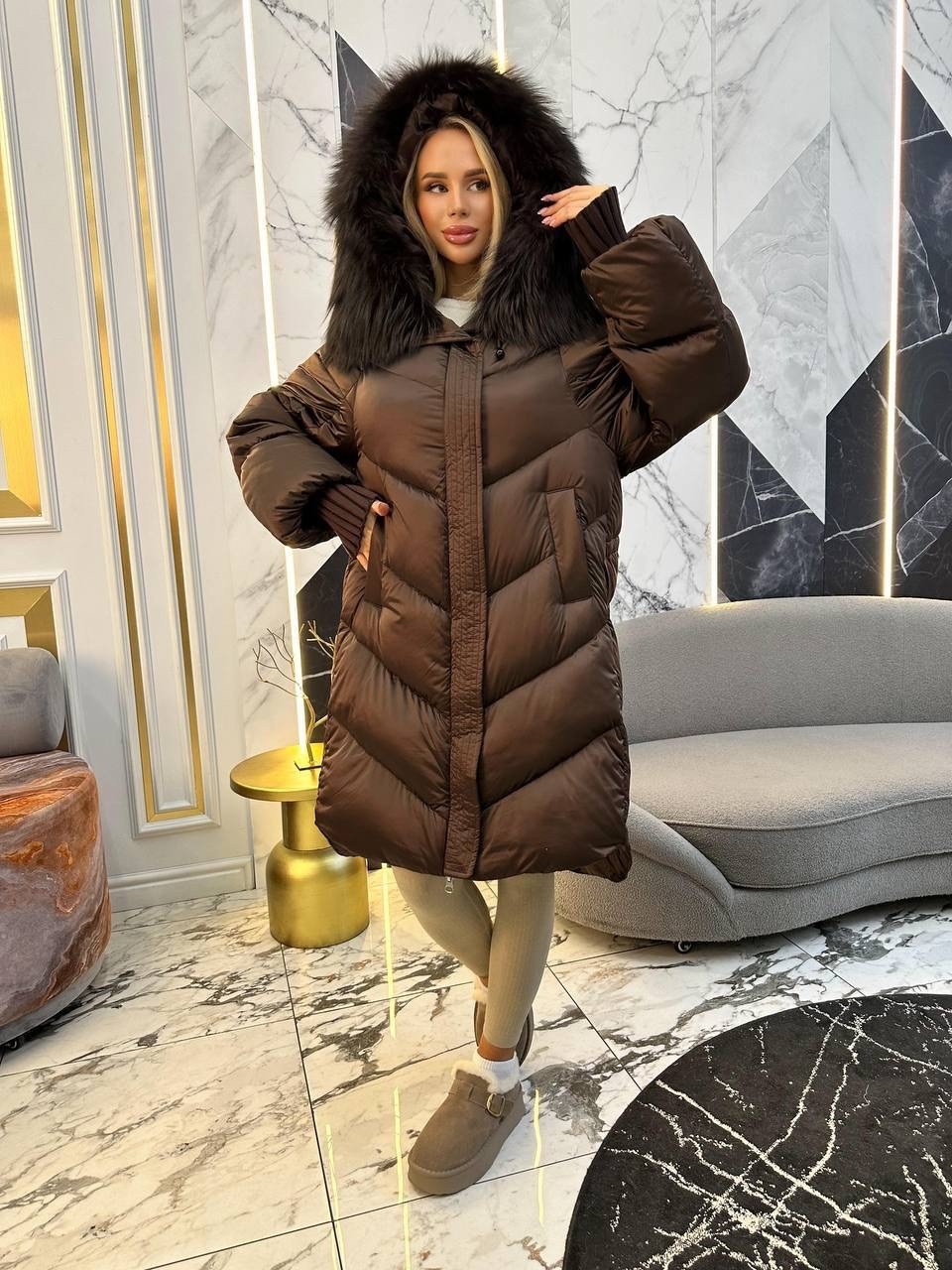 стильные пуховики,пуховик,пуховики женские,удлиненный пуховик,пуховики с мехом
