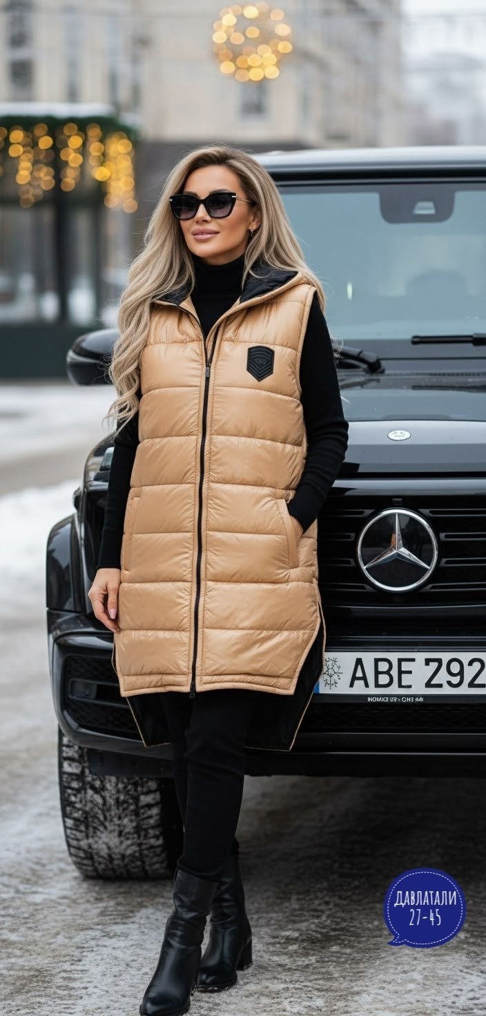 жилетка женская,жилетка удлиненная,демисезонная жилетка,жилет удлиненный,жилет на синтепоне