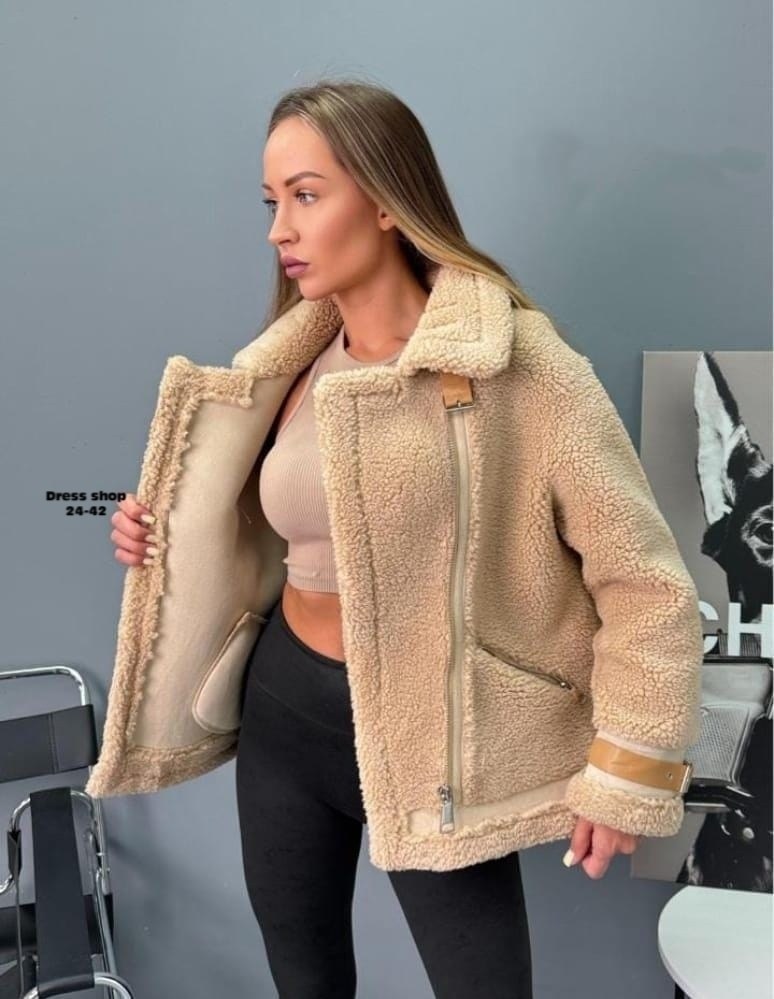 куртка модная,куртка барашек,куртка из искусственного меха,меховая куртка,женская куртка из искусственного меха