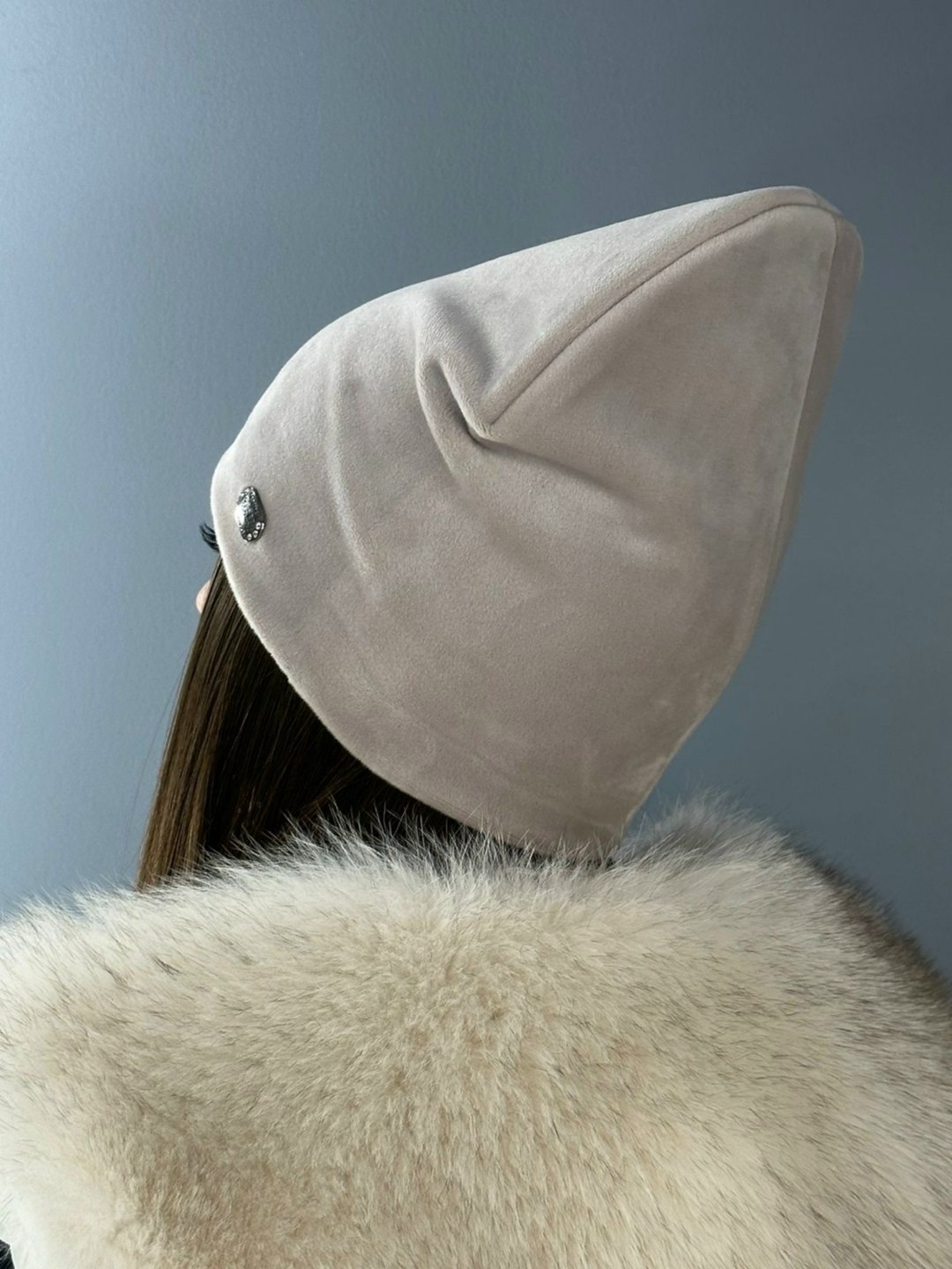 шапка для женщин,шапка женская велюровая,велюровая шапка,женская шапка,шапка теплая бини велюровая