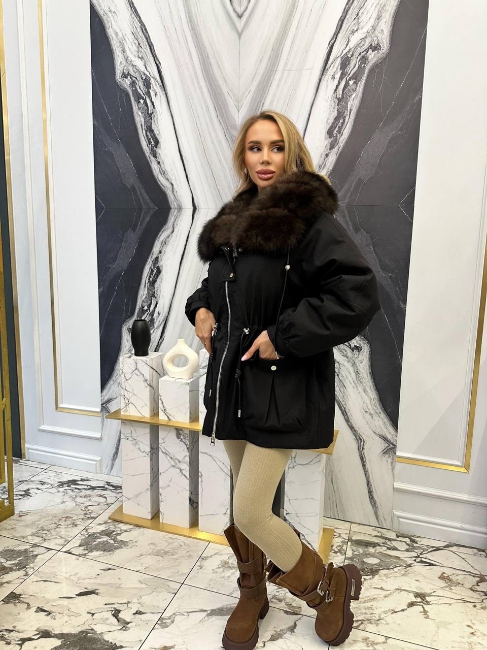 пуховики с мехом,парка с меховым,удлиненная куртка,парка с мехом,зимняя куртка