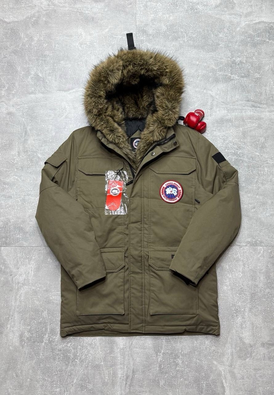 куртка зимняя canada goose,canada goose пуховики мужские,куртка canada goose мужская,пуховик канада гус хаки,зимняя куртка парка