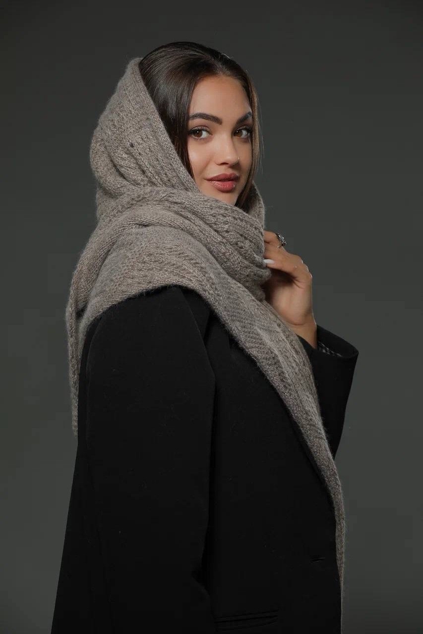 шарфы и платки,палантин женские,косынка теплая,косынка женская,шапка платок