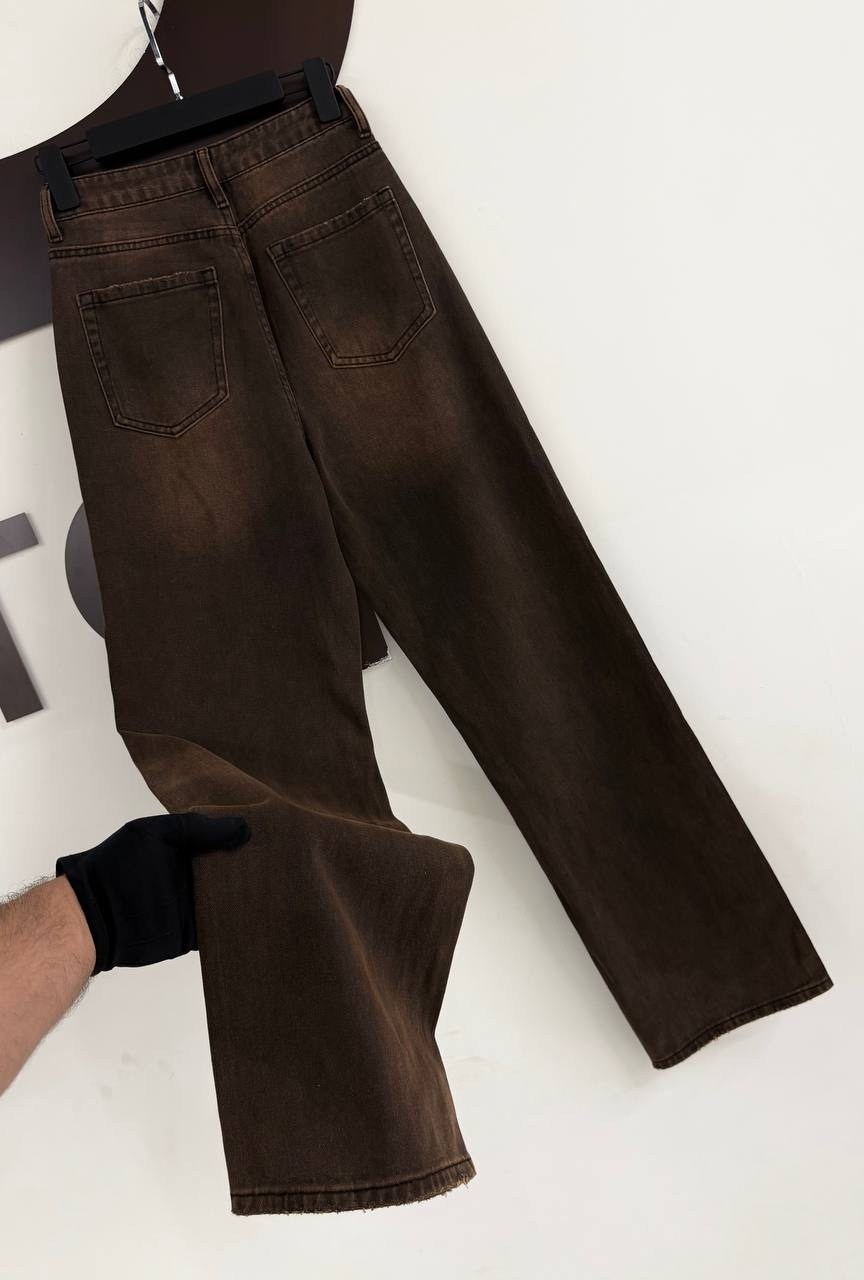джинсы широкие,джинсы мужские,коричневые джинсы,брюки джинсы,джинсы коричневые женские