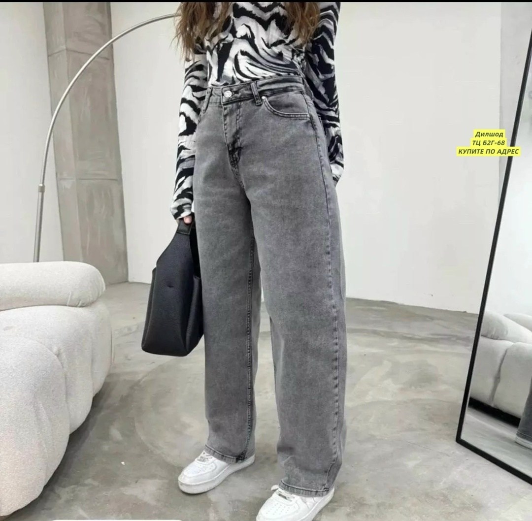 серые джинсы широкие,женские широкие джинсы,джинсы широкие с высокой посадкой,женские джинсы,джинсы широкие
