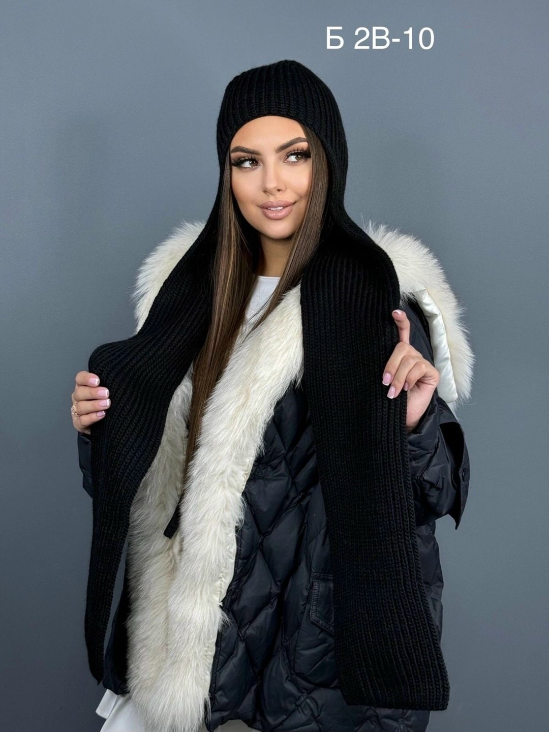 женская шапка,шапка с шарфом,женская вязаная шапка,комплект шапки,вязаная шапка