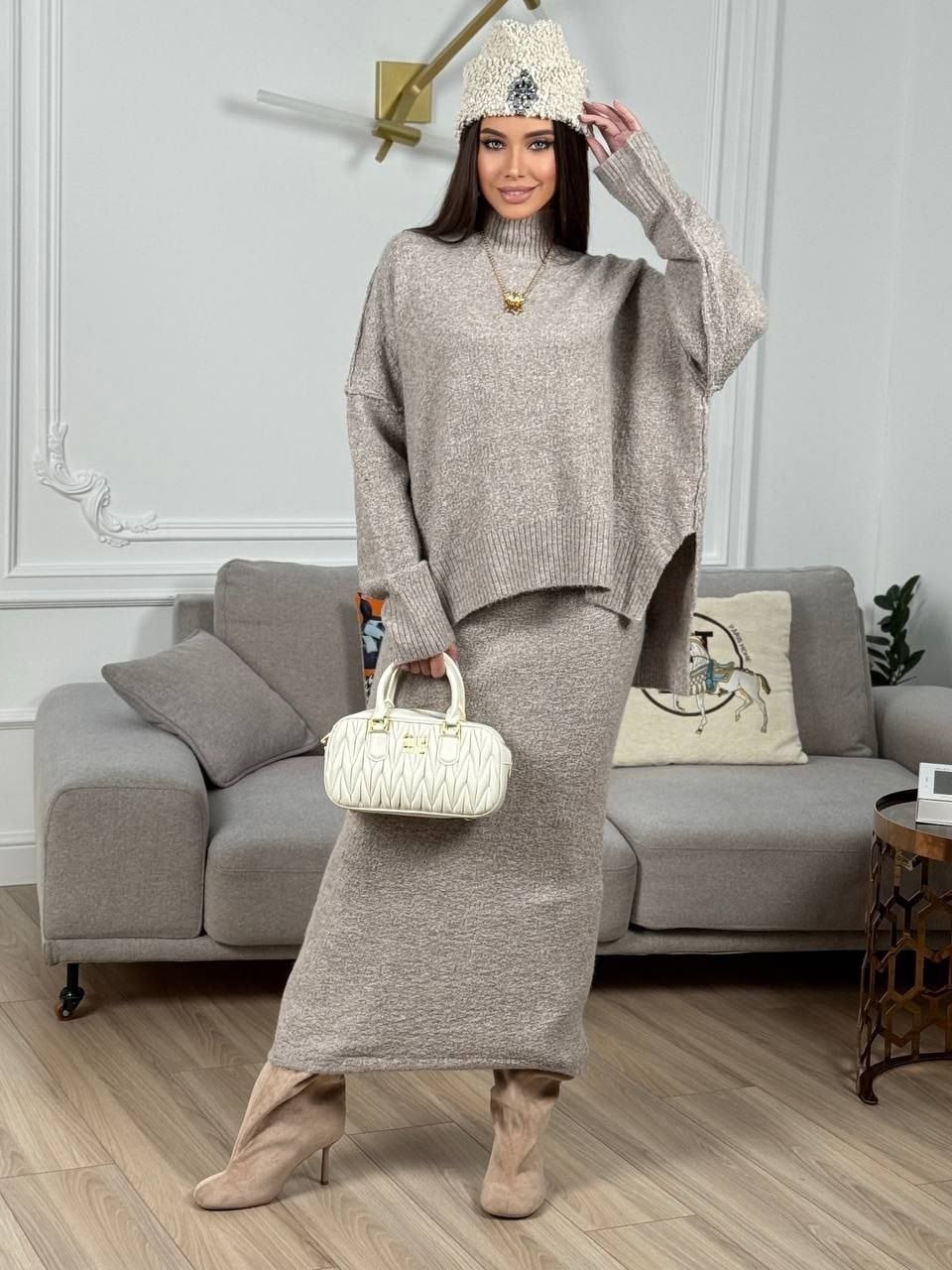 свитера женские,стильный свитер,бежевый свитер оверсайз,кофты оверсайз,свитеры вязаный оверсайз