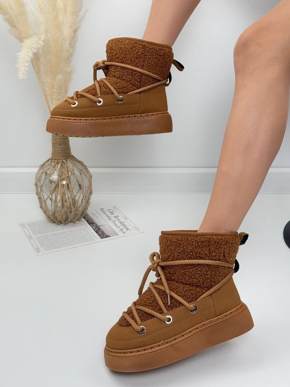 ,угги женские,зимние угги на платформе,зимняя женская ,зимние угги