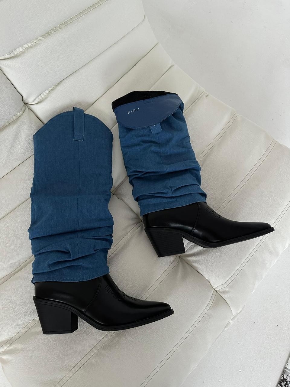 женские сапоги,высокие сапоги,сапоги джинсовые,сапоги до колен,женские сапоги до колена