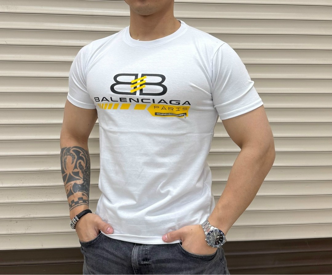 футболки мужские,футболки для мужчин,футболка мужская balenciaga,футболка,футболка баленсиага мужская
