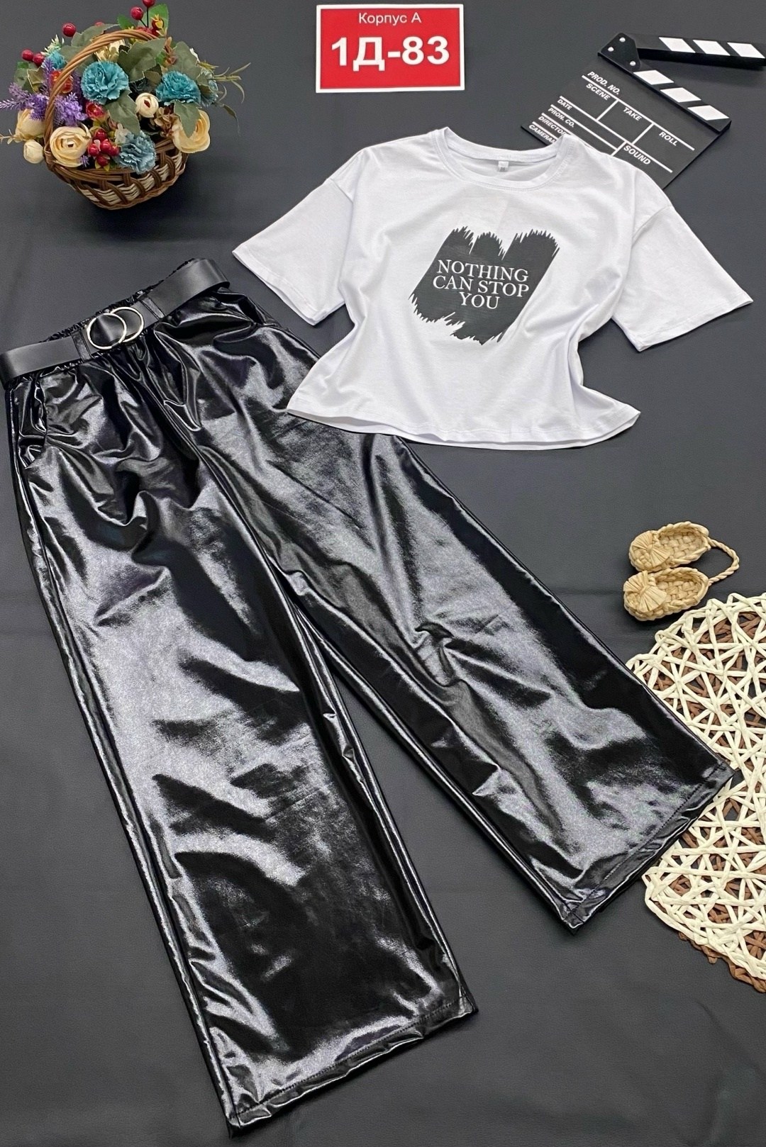 нарядный костюм для девочки,брюки широкие блестящие,стильные костюмы,стильный детский костюм,костюм для подростка