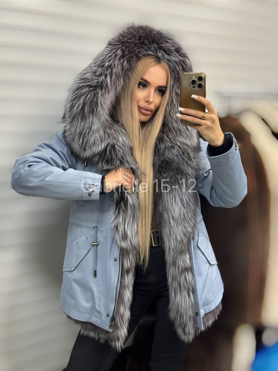 парка с натуральным мехом,парка с мехом,парка с натуральным мехом чернобурки,парка с натуральным мехом женская,парка с мехом женская