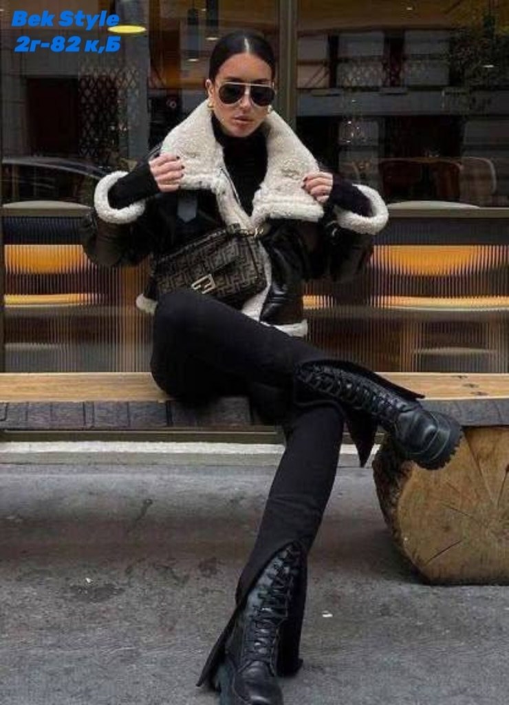 дубленка авиатор женская,стильная дубленка,куртка женская,куртка из искусственного меха,зимний стиль