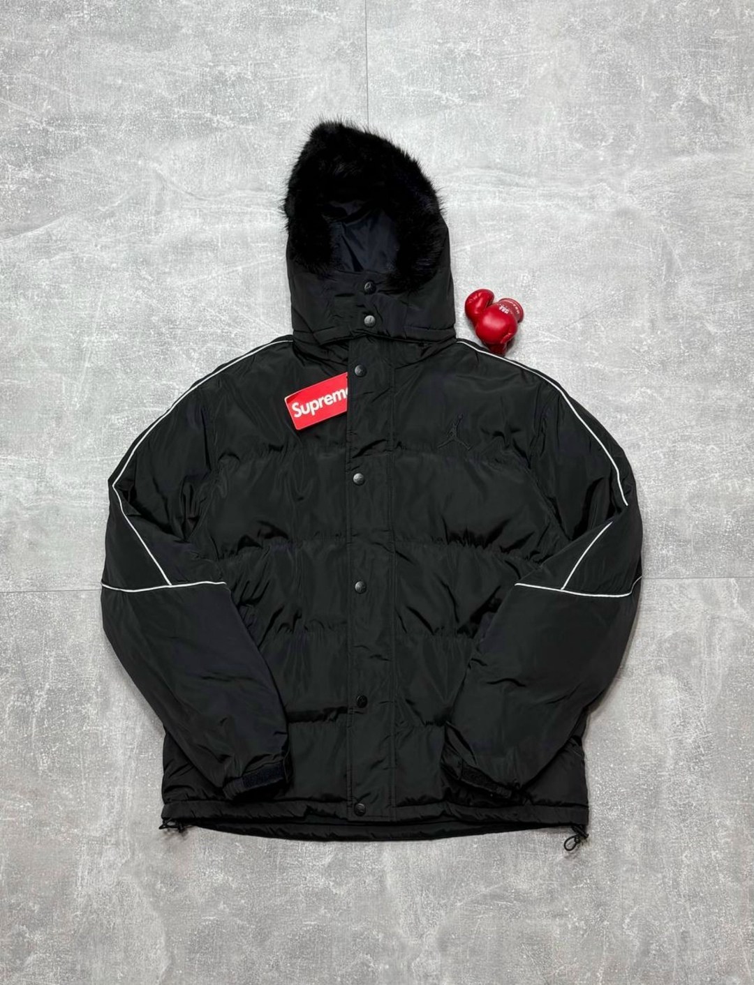 пуховик supreme,пуховик supreme x jordan,пуховик jordan supreme,куртка supreme,пуховик суприм