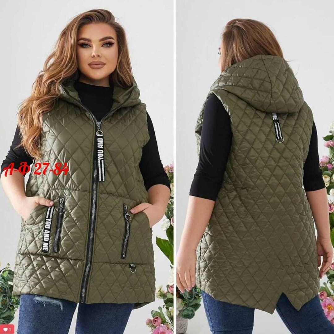 стеганый жилет больших размеров,женская жилетка больших размеров,жилетка женская демисезонная,демисезонная жилетка,жилет на синтепоне