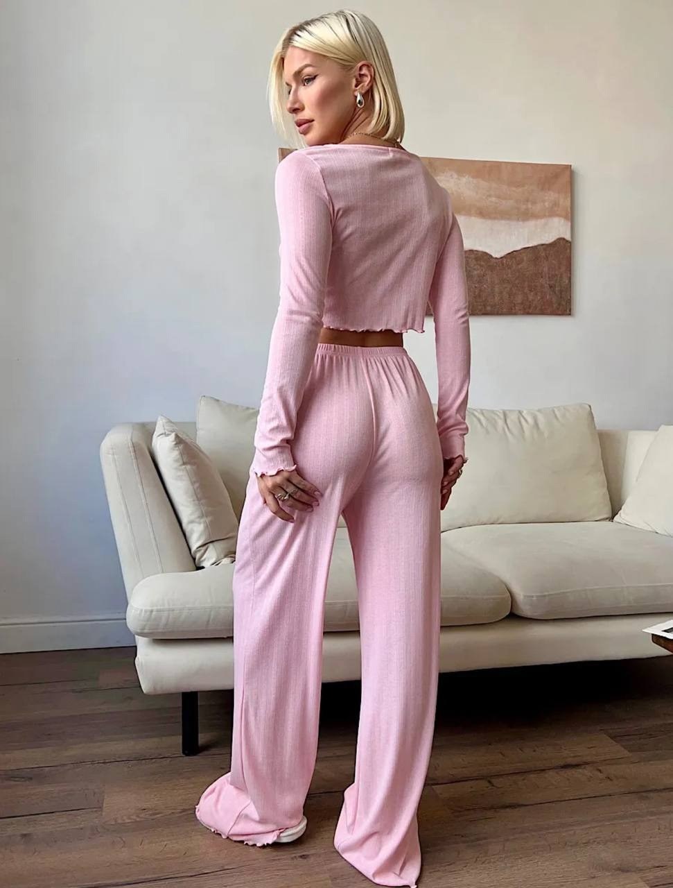 пижама домашний одежда,пижамы для женщин,пижама с брюками женская,пижама со штанами из вискозы,стильная пижама