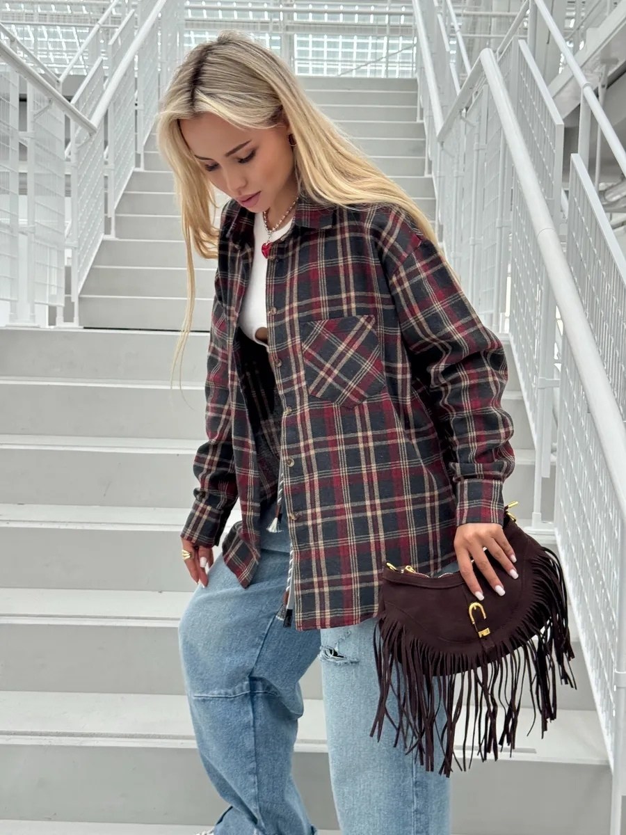 женская рубашка в клетку оверсайз,фланелевая рубашка оверсайз в клетку,рубашка в клетку оверсайз удлиненная,рубашка в клетку женская,рубашка оверсайз в клетку