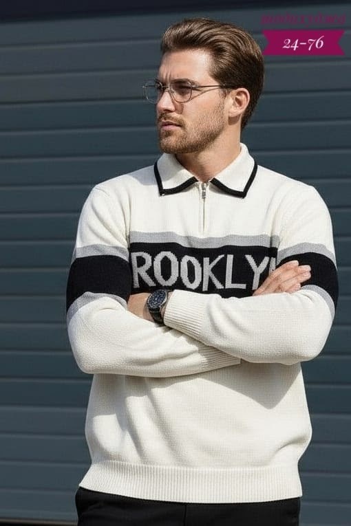 свитер поло мужской,свитер plover wear на каждый день,свитеры мужские,мужские вязаные свитера,свитер джемпер