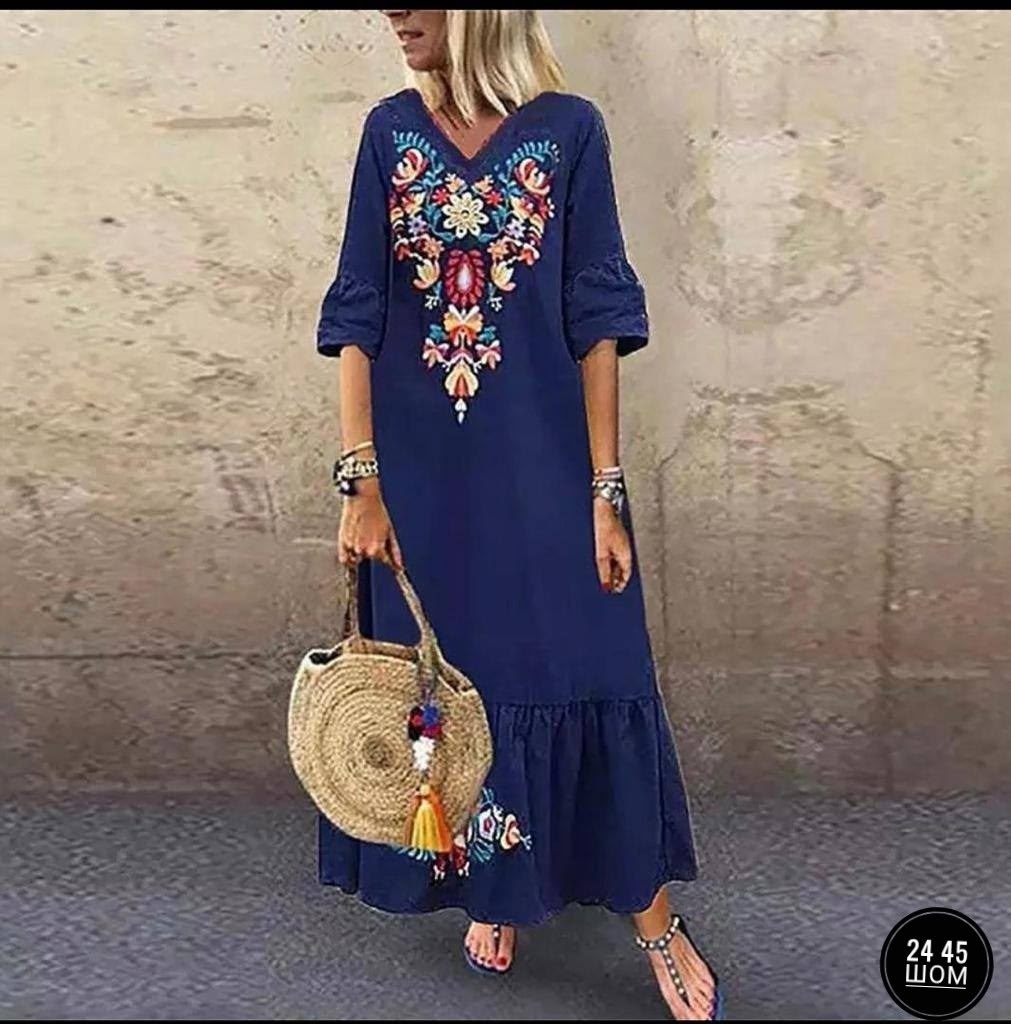 повседневное платье в стиле бохо,платье в стиле бохо,платье zanzea женское в богемном стиле,свободное платье в стиле бохо,платье женская