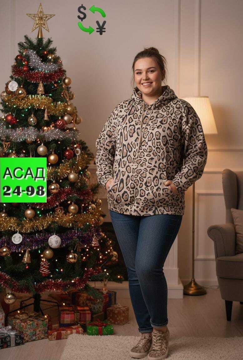 толстовка с леопардовым принтом,кофта женская,леопардовая кофта,свитшот женская,блузка с леопардовым принтом