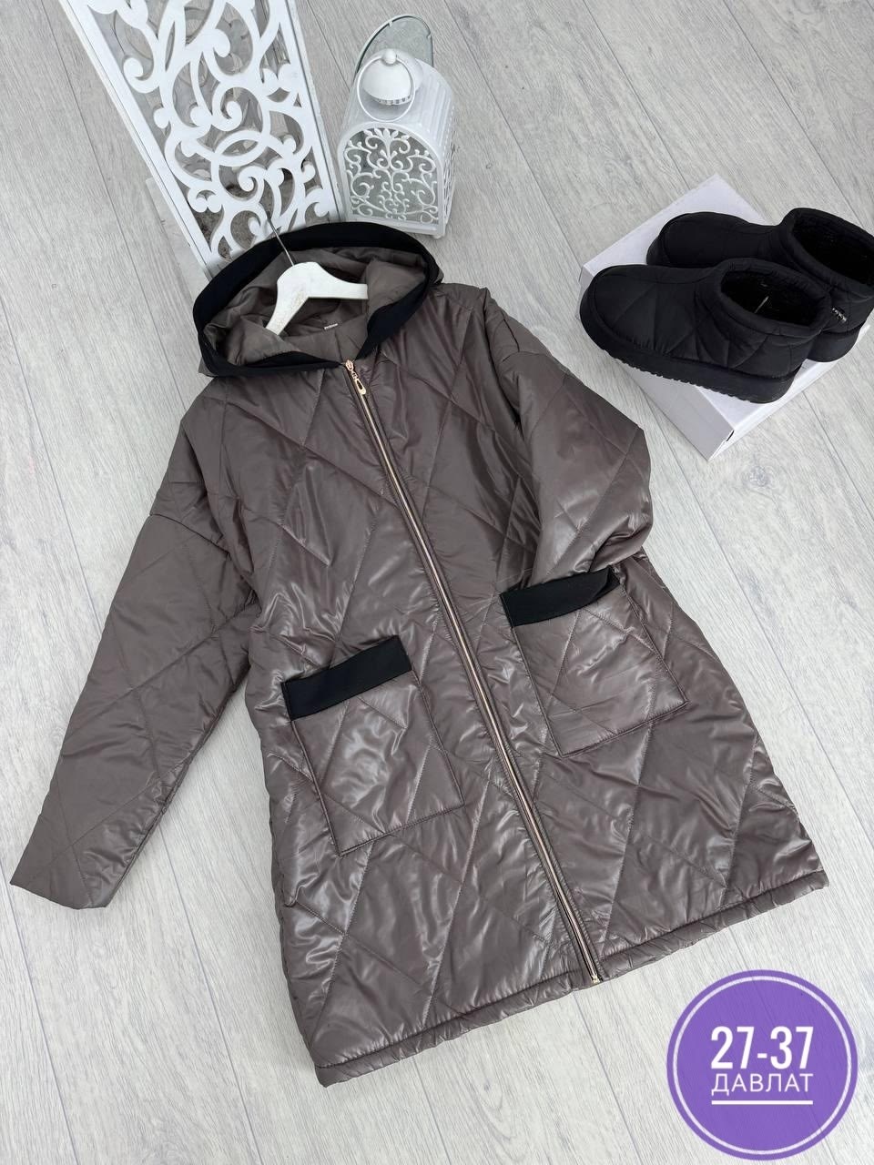 стеганое женское пальто демисезонное ,пальто на синтепоне,демисезонная куртка,демисезонная куртка удлиненная,пальто стеганое