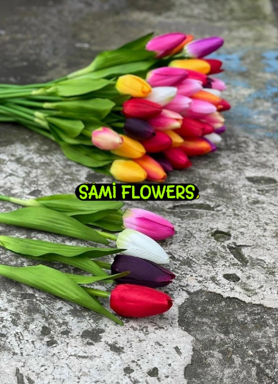 тюльпаны искусственные,цветок искусственный тюльпаны,тюльпан букет,силиконовые тюльпаны,тюльпаны разноцветные