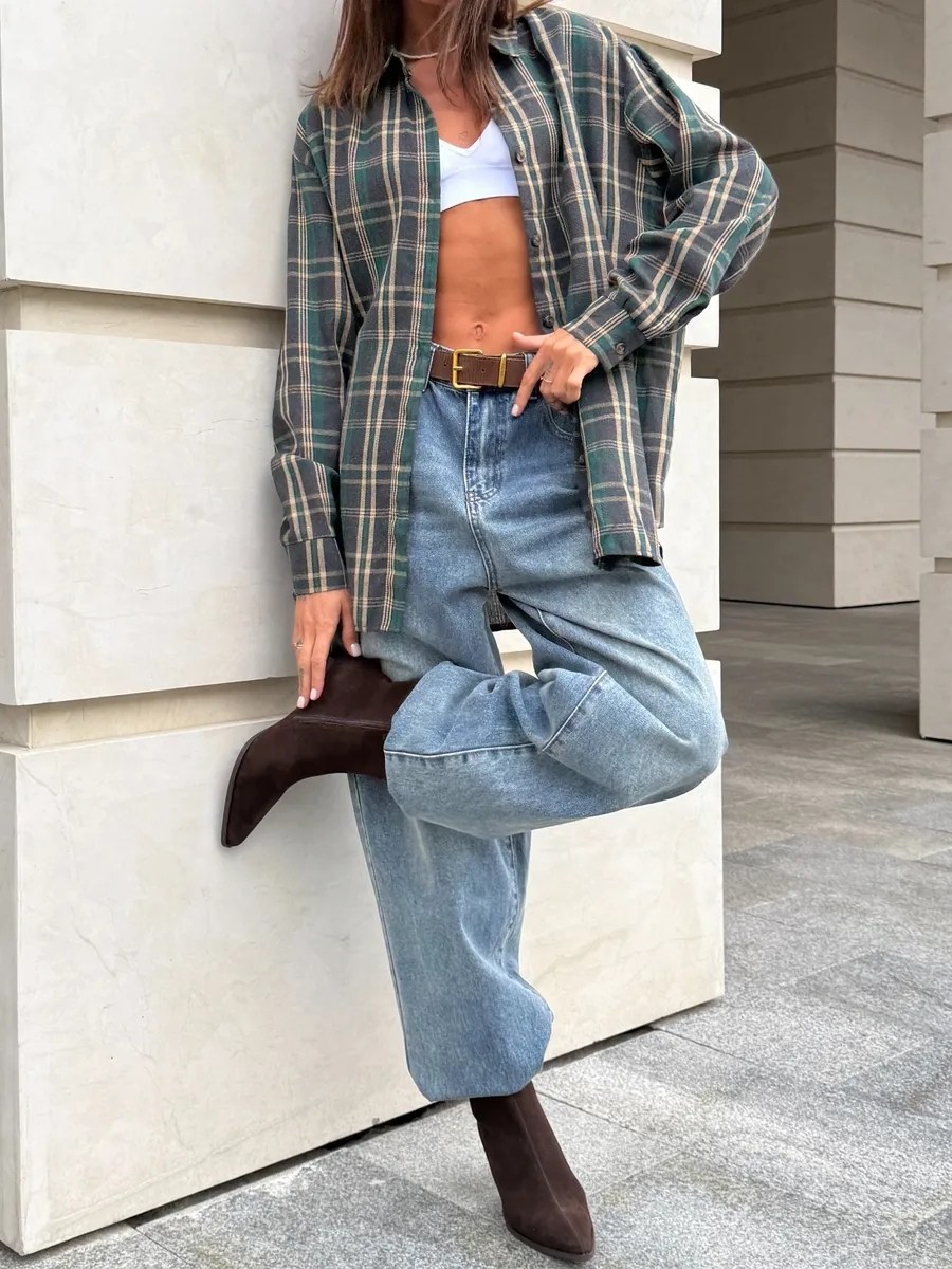 женская рубашка в клетку,рубашка в клетку оверсайз удлиненная,рубашка оверсайз в клетку,рубашка в клетку женская оверсайз,рубашка в клетку