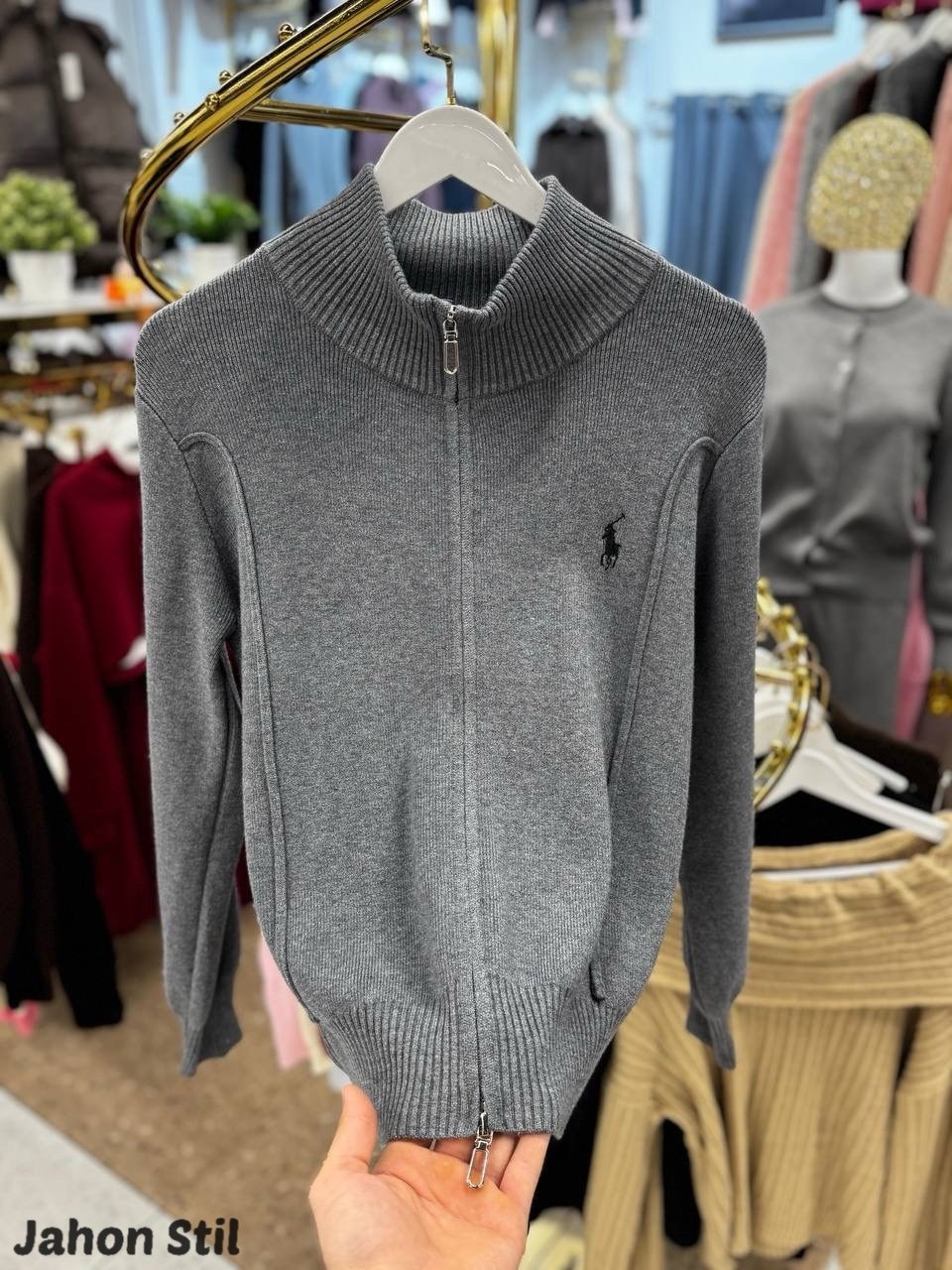 кофта мужская,женская кофта,трикотажный джемпер,ralph lauren свитер half zip,свитер с воротником