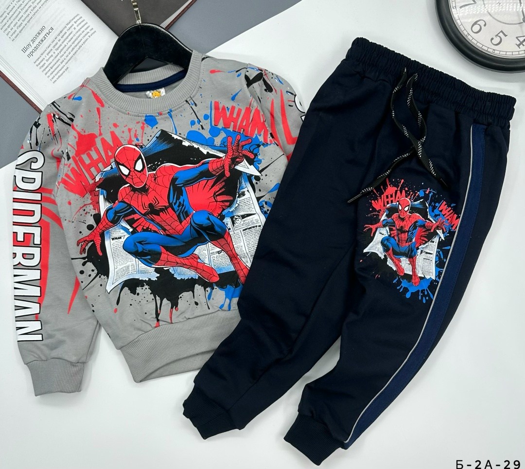 костюмы спортивные для мальчика,костюмы для мальчиков,спортивные костюм,комплект костюм,костюм человека паука для мальчика
