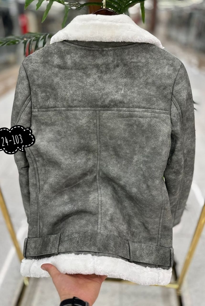 женская дубленка,серая дубленка,дублёнка авиатор,стильная дубленка,модные дубленки