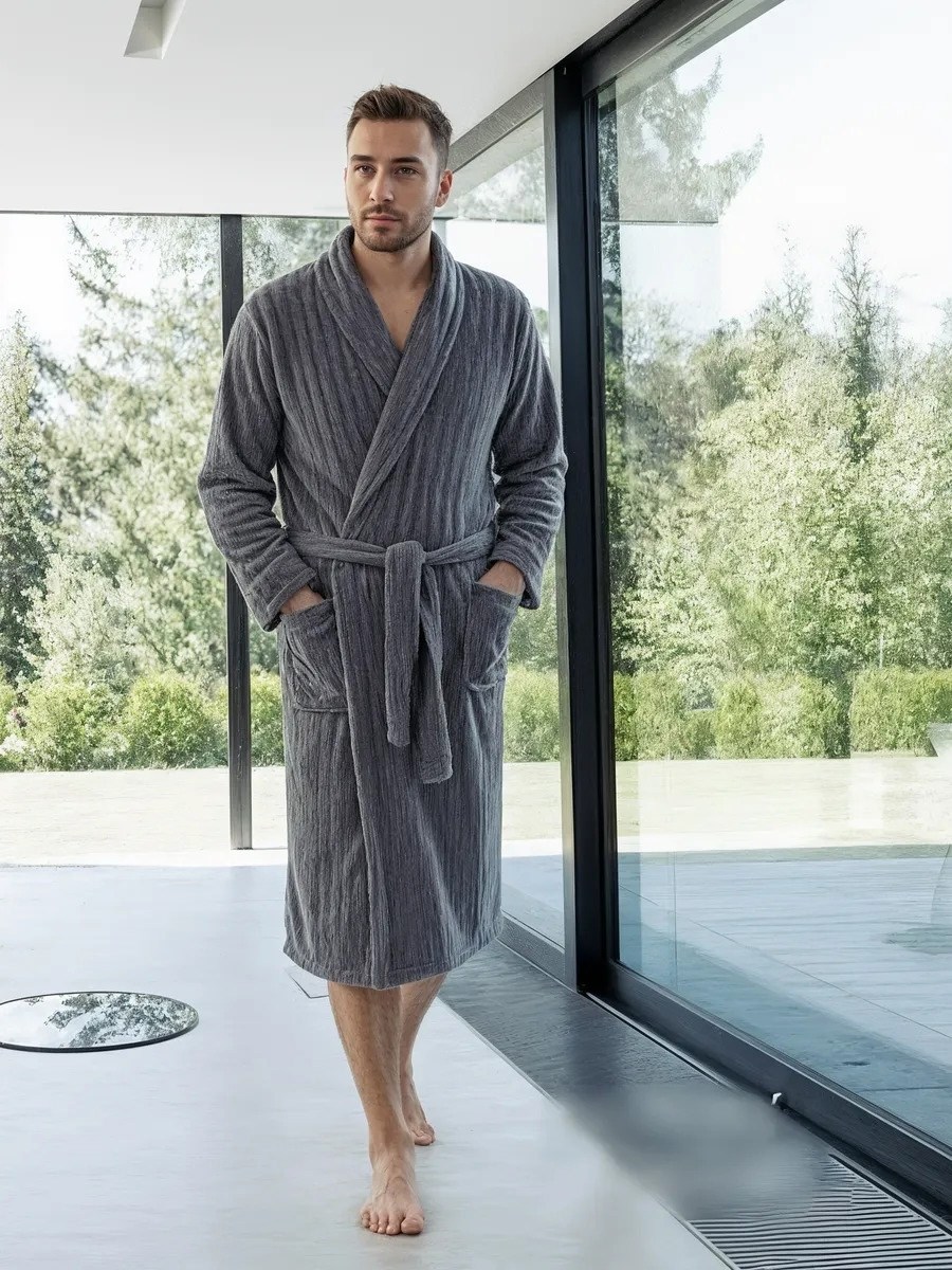 мужской махровый халат,халат мужской банный,халат мужской,халат домашний мужской,халат мужской велюровый