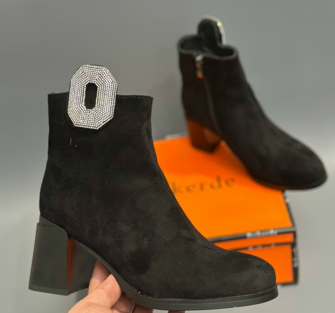 ботильоны женские marino fabiani,,ботильоны женские,ботильоны замшевые,ботильоны черные