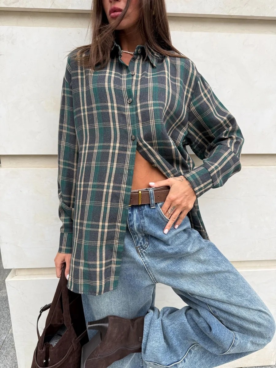 женская рубашка в клетку,рубашка в клетку оверсайз удлиненная,рубашка оверсайз в клетку,рубашка в клетку женская оверсайз,рубашка в клетку