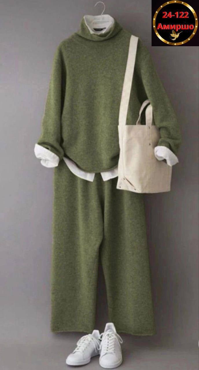 трикотажные костюмы,костюм с толстовкой для женщин,вязаные костюмы,теплый костюм,костюм с брюками