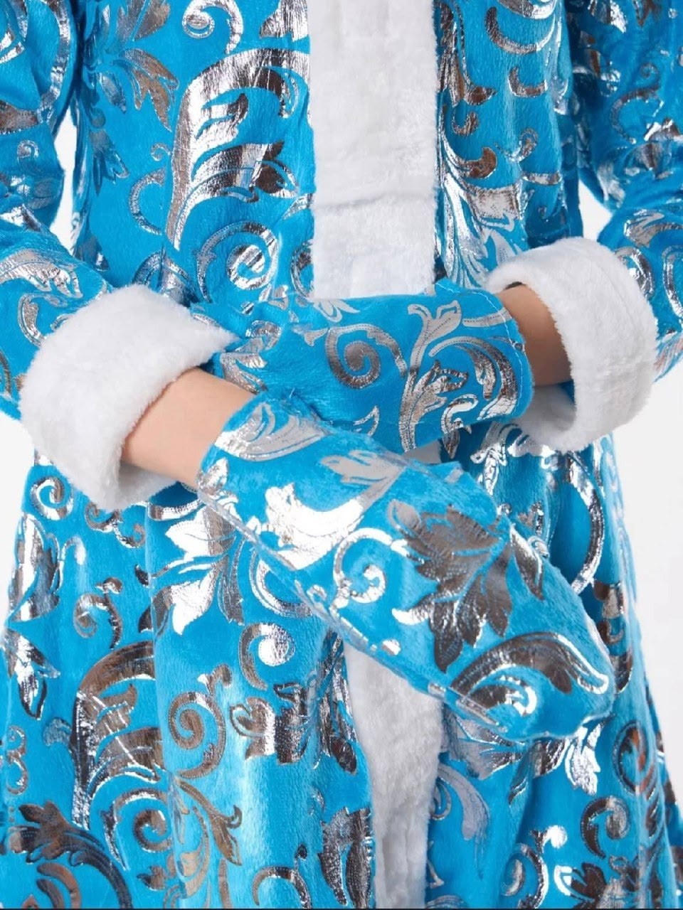 костюм снегурочки велюровый,взрослый костюм снегурочки,костюмы снегурочки,костюм снегурочка премиум взрослая,снегурочка костюм