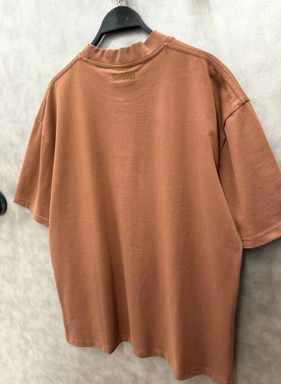 футболки мужские оверсайз,коричневая футболка,футболки мужские,футболка
