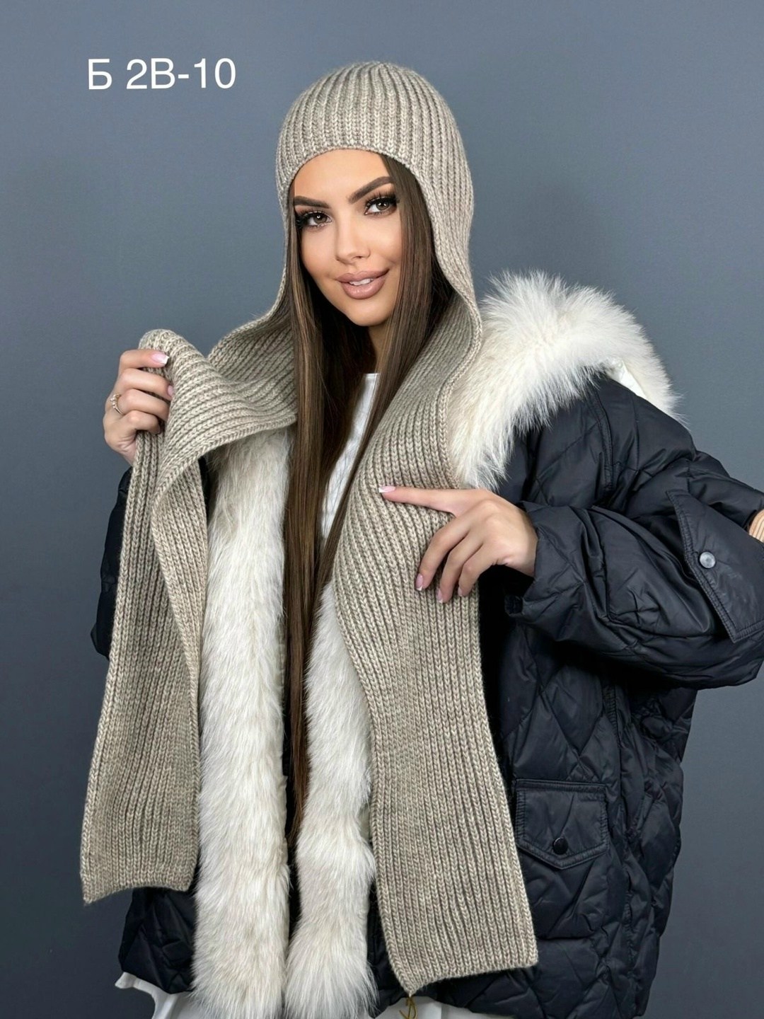 женская шапка,шапка с шарфом,женская вязаная шапка,комплект шапки,вязаная шапка