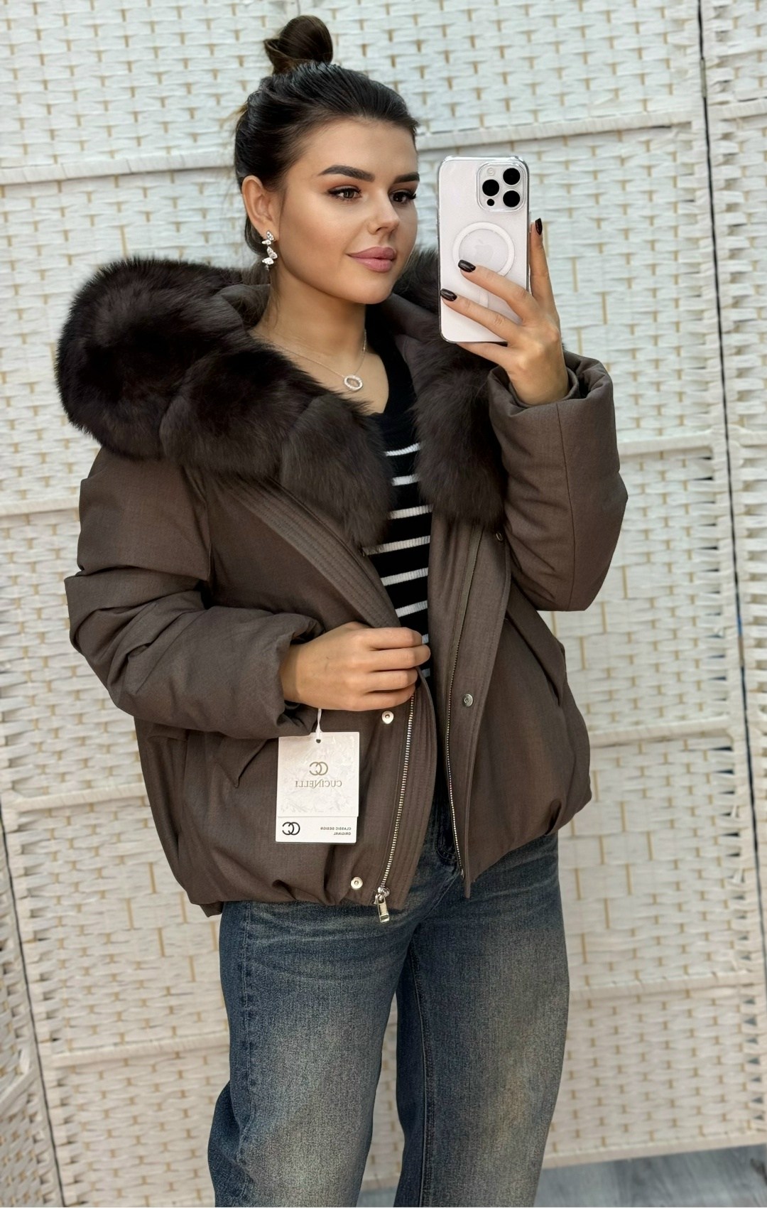 стильные пуховики,пуховики с натуральным мехом,пуховики с мехом,пуховик женский,куртка с мехом